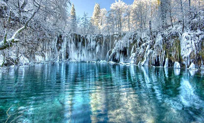 Plitvice Lakes Winter